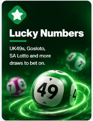 Lucky Numbers: UK49s, Gosloto, SA Lotto and more draws to bet on