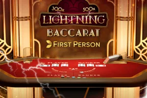 First Person Lightning Baccarat